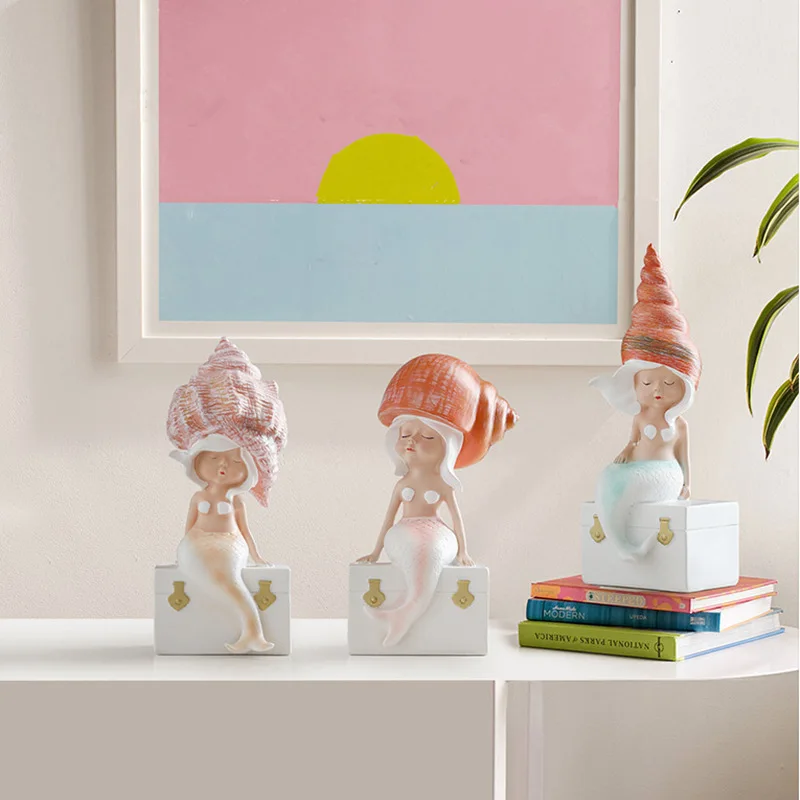 Nordic Creative Mermaid Home Decoration Decoration Living Room Porch Cute Desktop Girl Room Decoration Girl Heart Birthday Gift
Nordic Creative Mermaid Home Decoration Decoration Living Room Porch Cute Desktop Girl Room Decoration Girl Heart Birthday Gift