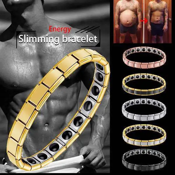 Men's Women's Bracelets Fashion Magnetic Therapy Bracelets Health Care Germanium Magnetic Bracelet for Arthritis Carpal Tunnel
Men's Women's Bracelets Fashion Magnetic Therapy Bracelets Health Care Germanium Magnetic Bracelet for Arthritis Carpal Tunnel
