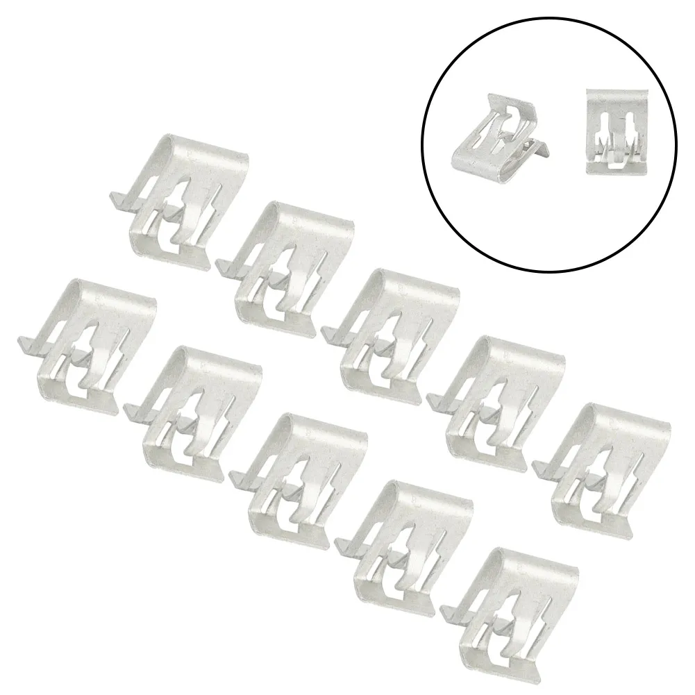 10Pcs/Set Metal Retainer Clip Universal Car Front Console Dash Dashboard Trim Fastener Clips For Ford Interior Accessories
10Pcs/Set Metal Retainer Clip Universal Car Front Console Dash Dashboard Trim Fastener Clips For Ford Interior Accessories