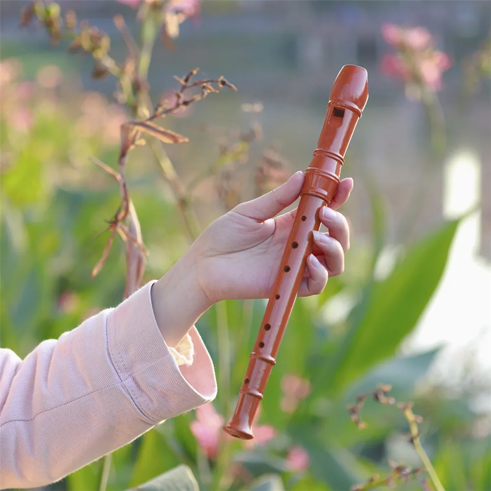 8 Holes Mahogany Clarinet Soprano Recorder Flute With Cleaning Stick Woodwind Instruments Two-stage Detachable Flute Set
8 Holes Mahogany Clarinet Soprano Recorder Flute With Cleaning Stick Woodwind Instruments Two-stage Detachable Flute Set