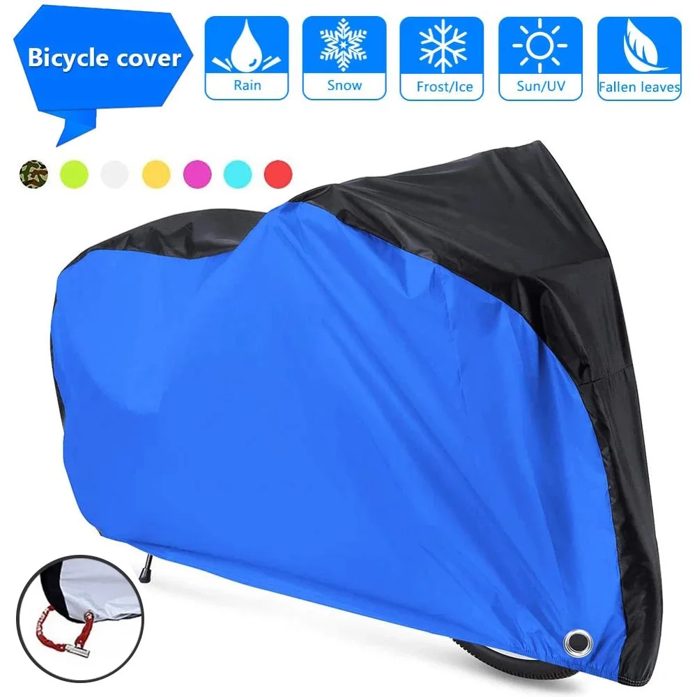 

Waterproof Bike Rain Dust Cover Bicycle Cover UV Protective For Bike Bicycle Utility Cycling Protector Outdoor Rain Cover