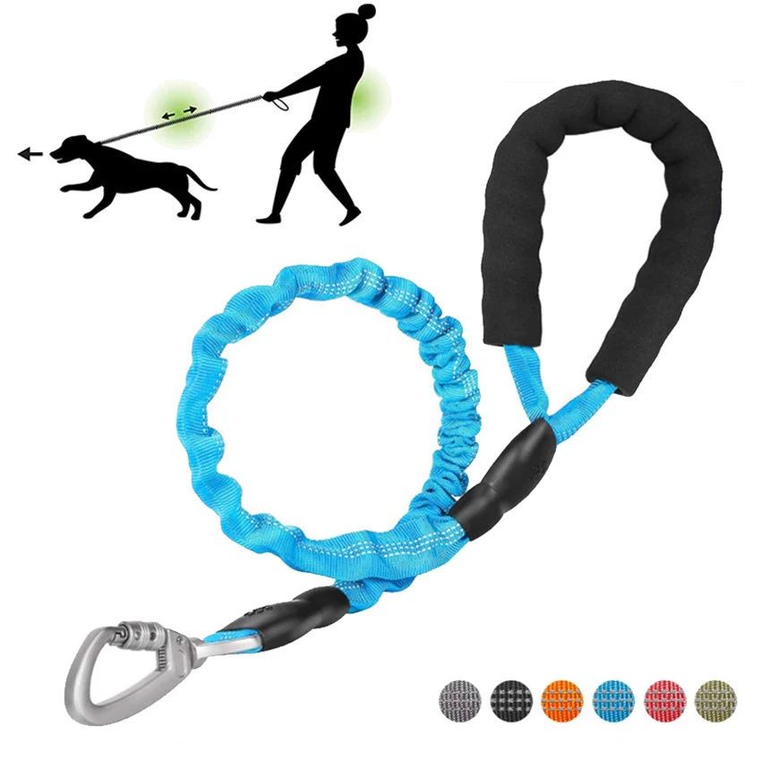 Dog Leash Elastic Reflective Pet leashes With Padded Handle Safe Explosion-proof Leader Rope for dog walking running Pet Accesso
Dog Leash Elastic Reflective Pet leashes With Padded Handle Safe Explosion-proof Leader Rope for dog walking running Pet Accesso