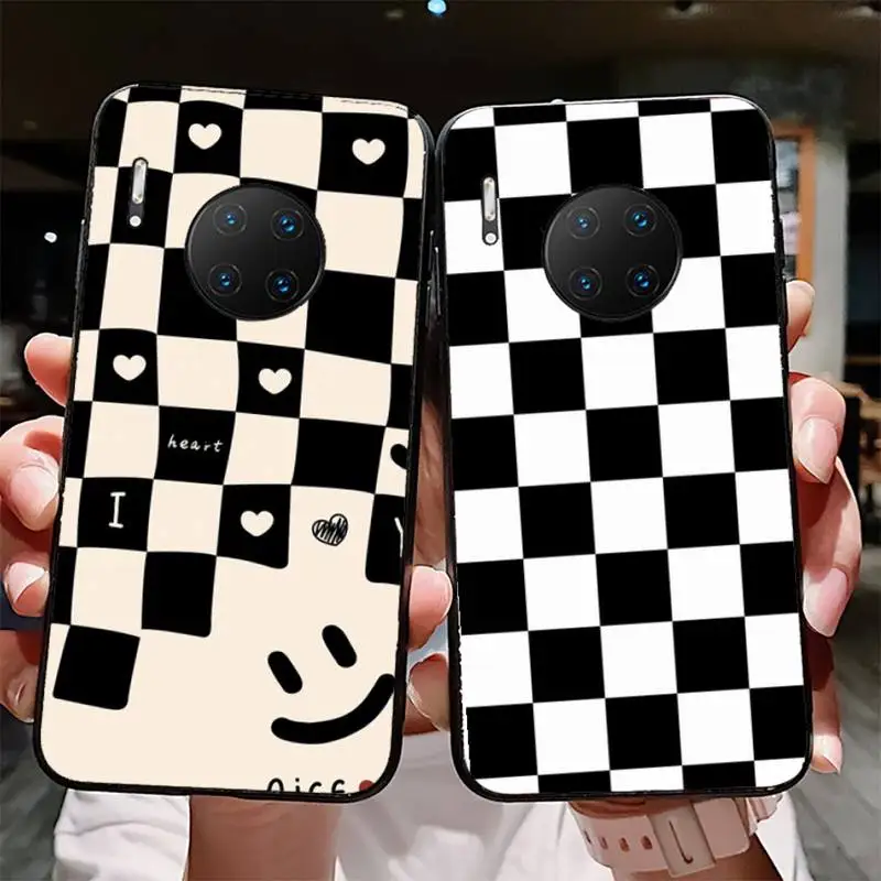 Lattice Balck Phone Case for Huawei Mate 20 10 9 40 30 lite pro X Nova 2 3i 7se
Lattice Balck Phone Case for Huawei Mate 20 10 9 40 30 lite pro X Nova 2 3i 7se