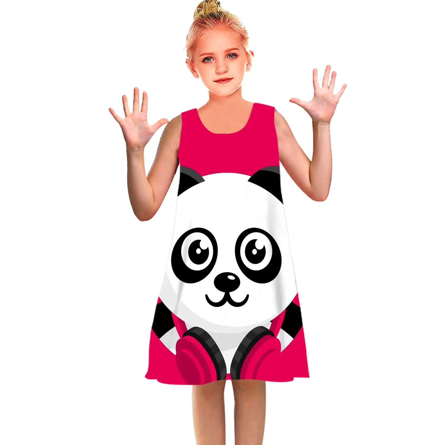 2022 Panda 3D Printed Toddler Girls' Summer Clothes 2-18 Years Old Baby Clothes Women Nick Children's MIDI Casual Clothes
2022 Panda 3D Printed Toddler Girls' Summer Clothes 2-18 Years Old Baby Clothes Women Nick Children's MIDI Casual Clothes