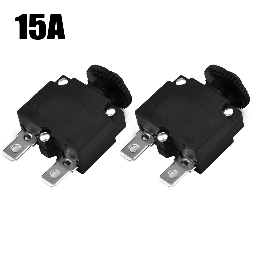 2pcs Circuit Breaker Overload Protector Switch Fuse Overload Overcurrent Reset Insurance For Electric Tools Power Sockets
2pcs Circuit Breaker Overload Protector Switch Fuse Overload Overcurrent Reset Insurance For Electric Tools Power Sockets