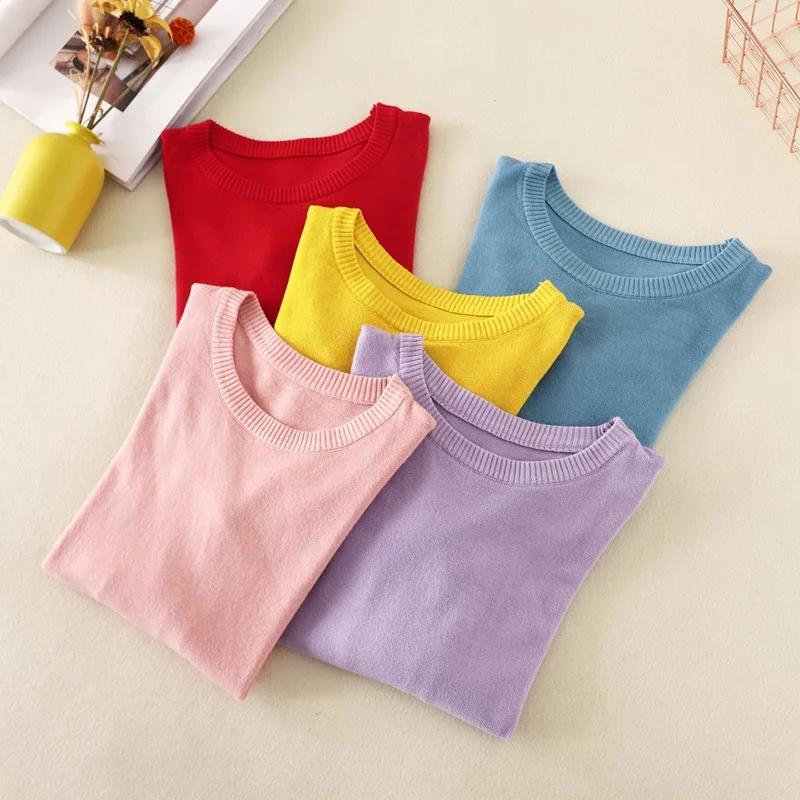 HLBCBG HIGH Quality Soft Knitted Women O-Neck Slim Sweater Pullovers Spring Autumn Basic Women Sweaters Pullover Female Knit Top
HLBCBG HIGH Quality Soft Knitted Women O-Neck Slim Sweater Pullovers Spring Autumn Basic Women Sweaters Pullover Female Knit Top