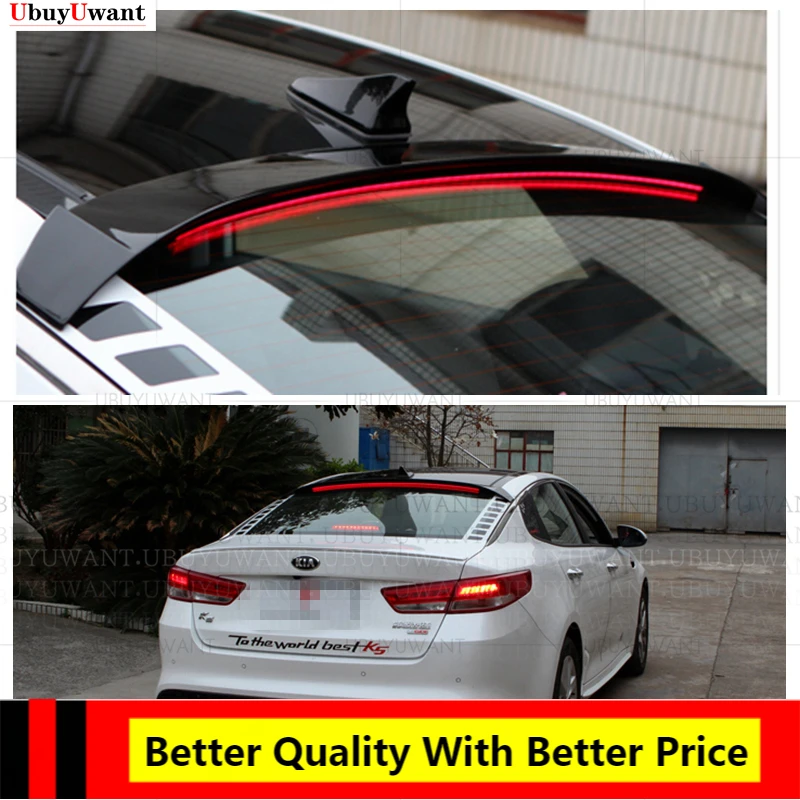 For Kia K5 Optima Car Decoration 2016 2017 2018 2019 ABS Plastic Paint Painting Color Rear Trunk LED Light Roof Spoiler
For Kia K5 Optima Car Decoration 2016 2017 2018 2019 ABS Plastic Paint Painting Color Rear Trunk LED Light Roof Spoiler