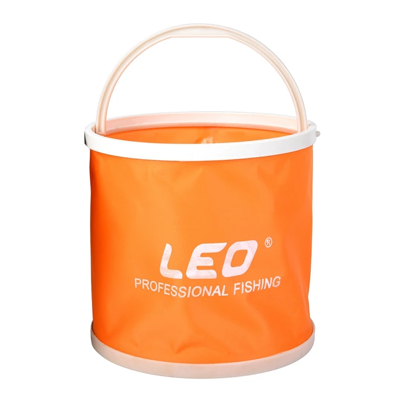 New Hot LEO Collapsible Bucket With Handle Compact Portable Camping Bucket For Camping Boating Traveling Fishing
New Hot LEO Collapsible Bucket With Handle Compact Portable Camping Bucket For Camping Boating Traveling Fishing
