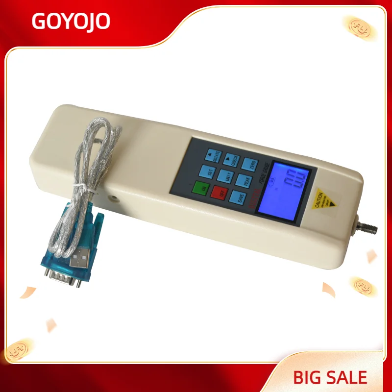 50N Small Load High Accuracy Digital Push Pull Force Gauge Meter
50N Small Load High Accuracy Digital Push Pull Force Gauge Meter