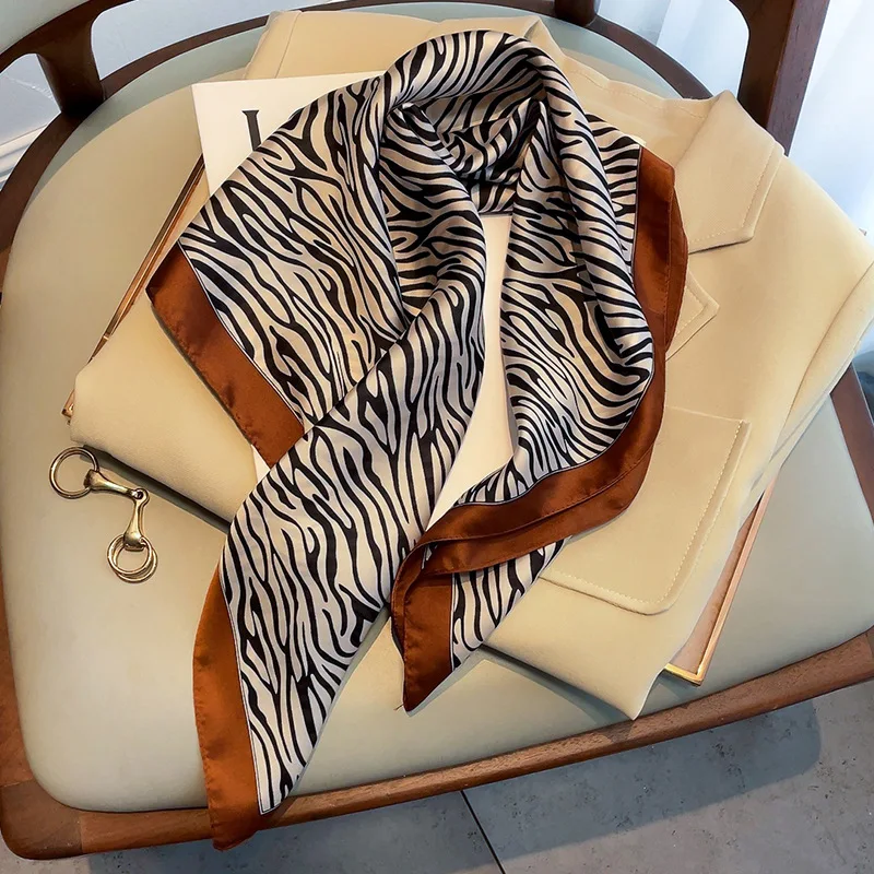 Fashion Leopard Scarf For Women Square Headband Bag Scarves Female Small Shawls and Wraps Silk Satin Neck Scarfs For ladies 2022
Fashion Leopard Scarf For Women Square Headband Bag Scarves Female Small Shawls and Wraps Silk Satin Neck Scarfs For ladies 2022