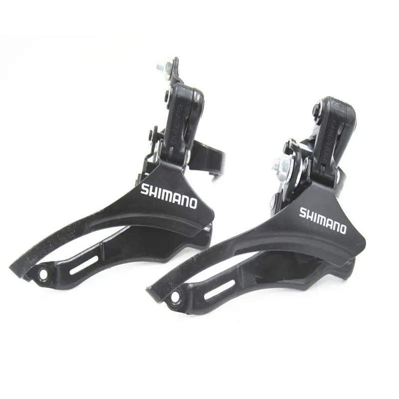 Shimano FD-TZ30 передний переключатель на черном и серебряном 31,8 мм для 42T-48T 
Shimano FD-TZ30 передний переключатель на черном и серебряном 31,8 мм для 42T-48T