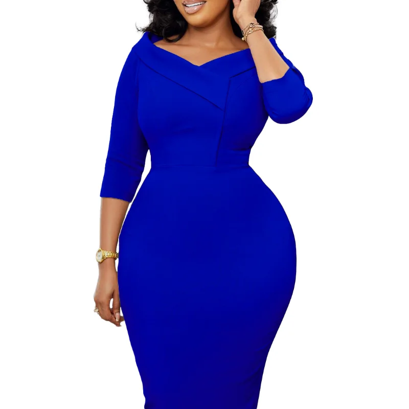 African Dresses For Women New African Clothes Dashiki Solid Color Ankara Dresses Bazin Traditional Robe Africa Midi Dress
African Dresses For Women New African Clothes Dashiki Solid Color Ankara Dresses Bazin Traditional Robe Africa Midi Dress