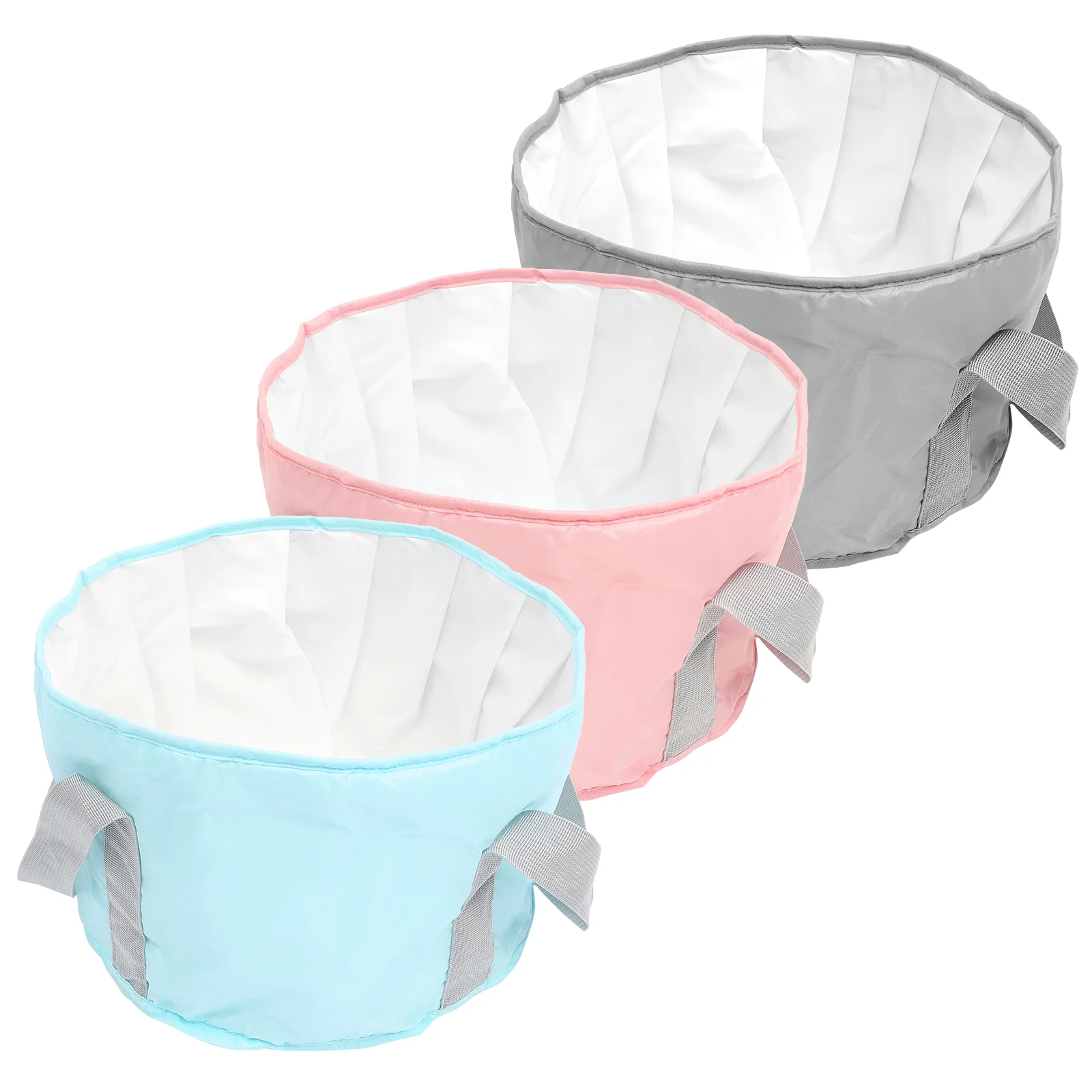 3 Pcs Washing Bucket Foot Portable The Road Trip Bath Basin Peva Outdoor Secrional
3 Pcs Washing Bucket Foot Portable The Road Trip Bath Basin Peva Outdoor Secrional