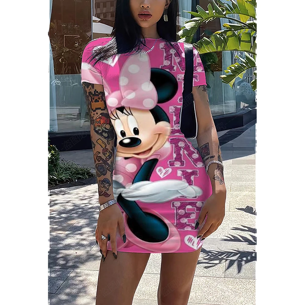 Disney Mickey Minnie Mouse Dress Women Sexy Evening Bodycon Dress Mini Dress Sleeveless Club Night Beach Dress Summer One-Piece
Disney Mickey Minnie Mouse Dress Women Sexy Evening Bodycon Dress Mini Dress Sleeveless Club Night Beach Dress Summer One-Piece
