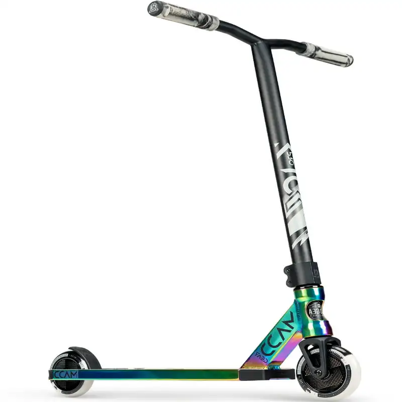 Pro Stunt Scooter for Ages 6 + Strong Aluminum 5" Wide Lightweight Deck - Designed for Skatepark Use
Pro Stunt Scooter for Ages 6 + Strong Aluminum 5" Wide Lightweight Deck - Designed for Skatepark Use