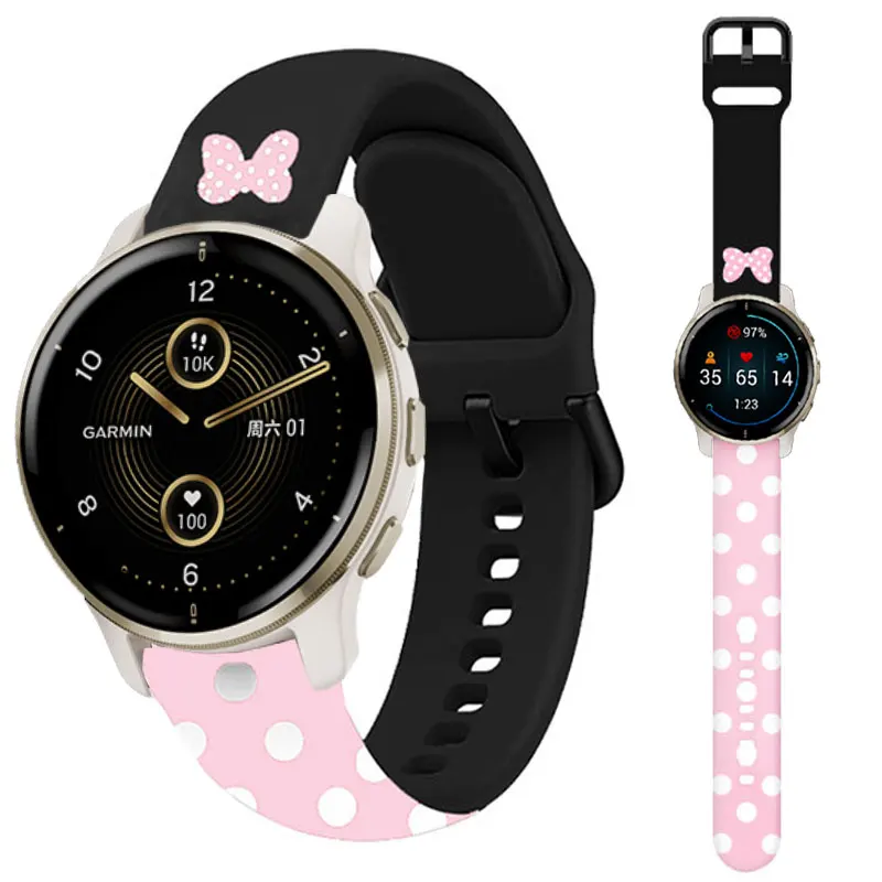 20mm 22mm Printing Strap For Garmin Vivoactive 3 4 Band Watch Venu 2 2s SQ Forerunner 645 Silicone Wristband SmartWatch Bracelet
20mm 22mm Printing Strap For Garmin Vivoactive 3 4 Band Watch Venu 2 2s SQ Forerunner 645 Silicone Wristband SmartWatch Bracelet