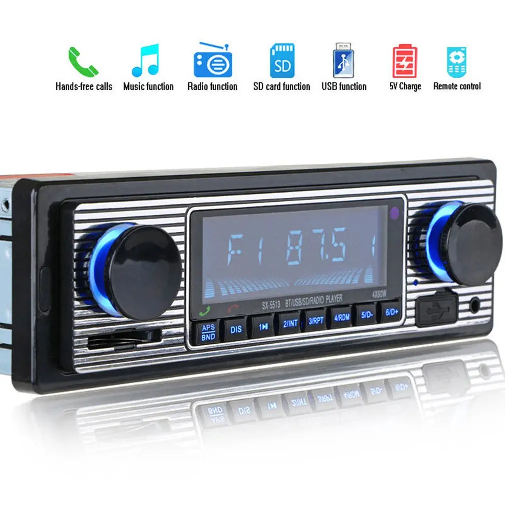 Автомобильный FM-радиоприемник, Bluetooth, автомобильное стерео аудио, винтажный беспроводной MP3 мультимедийный плеер AUX USB 12 В, Классическая стер...
Автомобильный FM-радиоприемник, Bluetooth, автомобильное стерео аудио, винтажный беспроводной MP3 мультимедийный плеер AUX USB 12 В, Классическая стер...