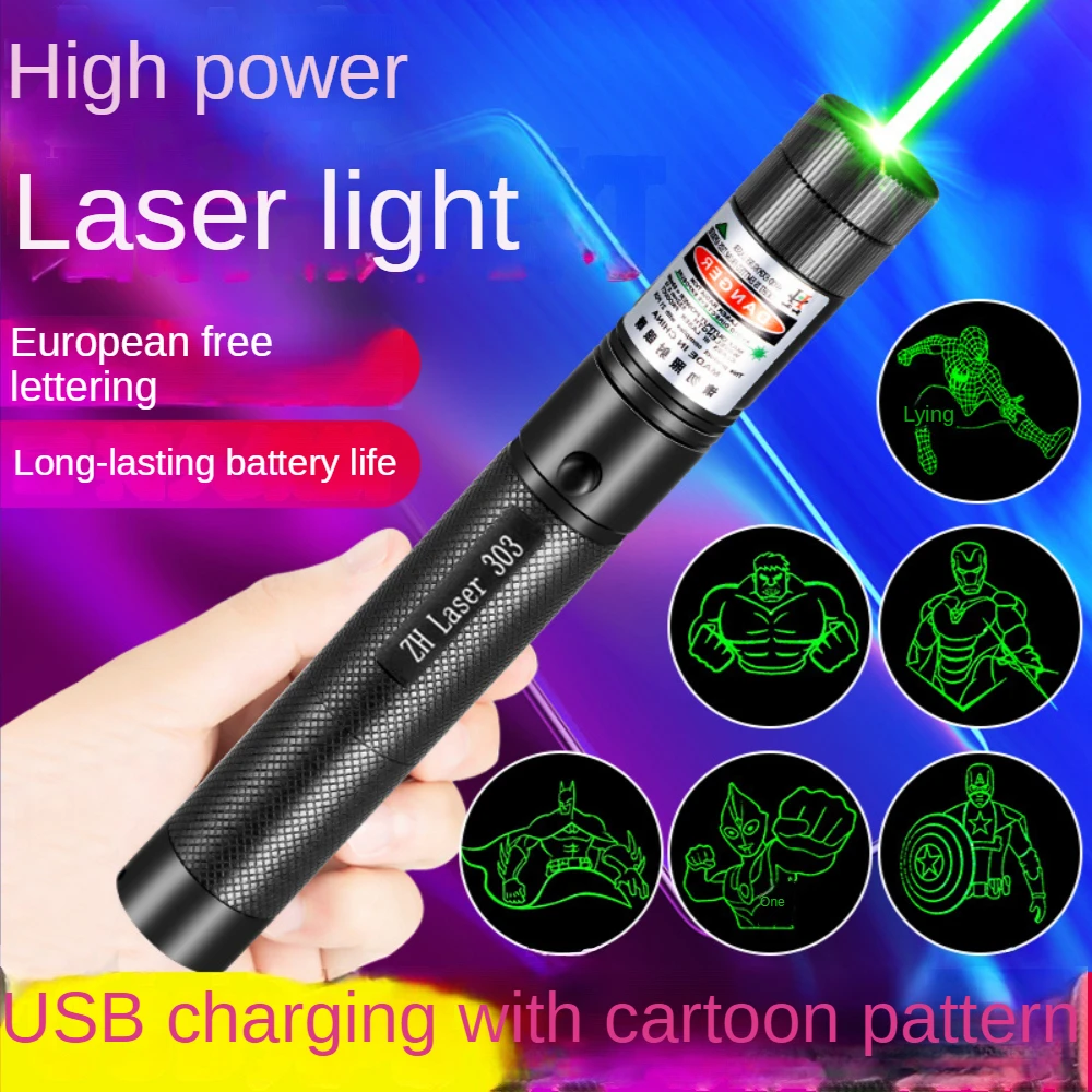 Laser Light Flashlight Pen Rechargeable Super Bright Long-Range Pointer Infrared Green Light Sales Indicator Light Safety Lock
Laser Light Flashlight Pen Rechargeable Super Bright Long-Range Pointer Infrared Green Light Sales Indicator Light Safety Lock