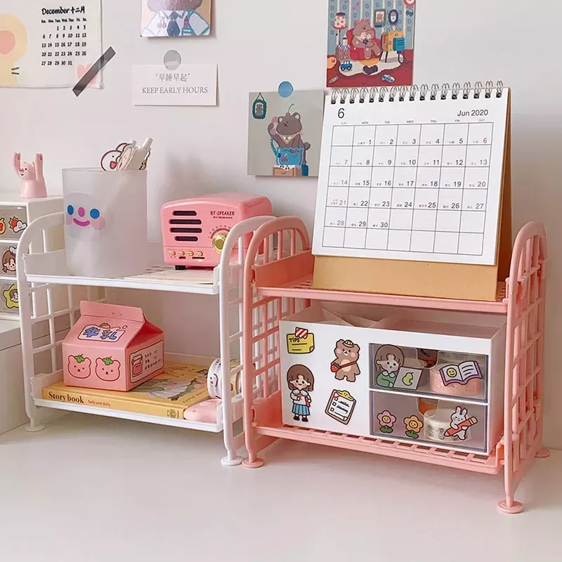 NEW2023 Folding Storage Rack Shelves Desk Accessories Makeup Organizer Bathroom Storage Simple Household Items
NEW2023 Folding Storage Rack Shelves Desk Accessories Makeup Organizer Bathroom Storage Simple Household Items