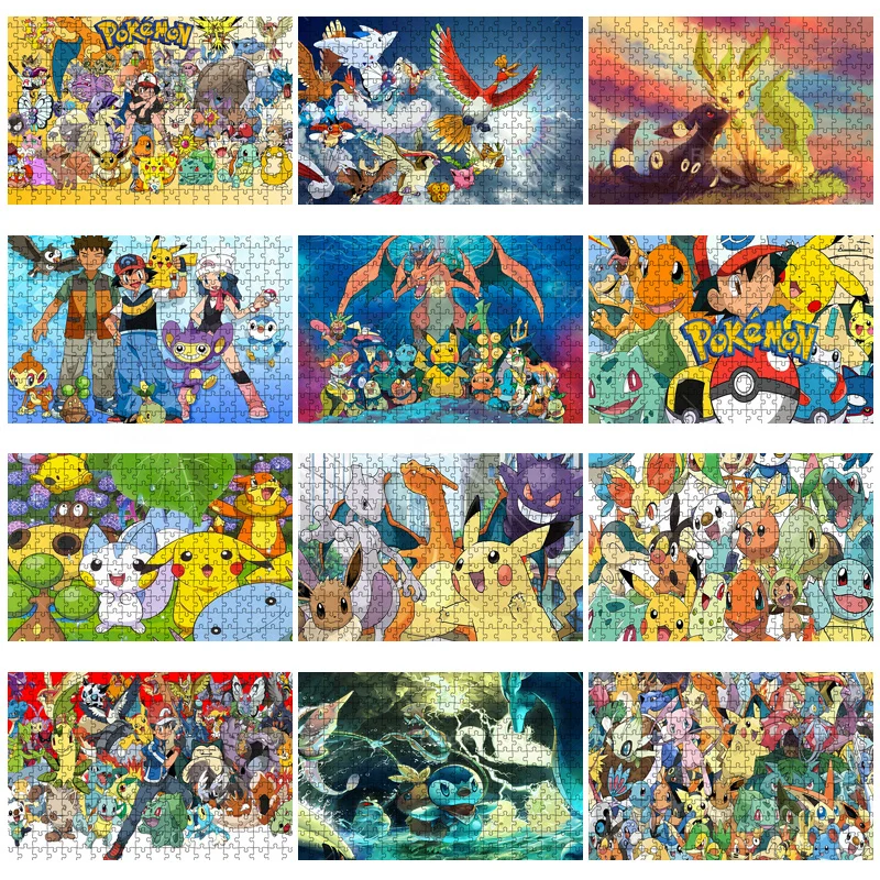 1000PCS Puzzles Pokemon Pikachu Puzzle Game Cartoon Scene Teens Like Unisex Wooden Jigsaw For Friends Gift Room Desk Ornament
1000PCS Puzzles Pokemon Pikachu Puzzle Game Cartoon Scene Teens Like Unisex Wooden Jigsaw For Friends Gift Room Desk Ornament