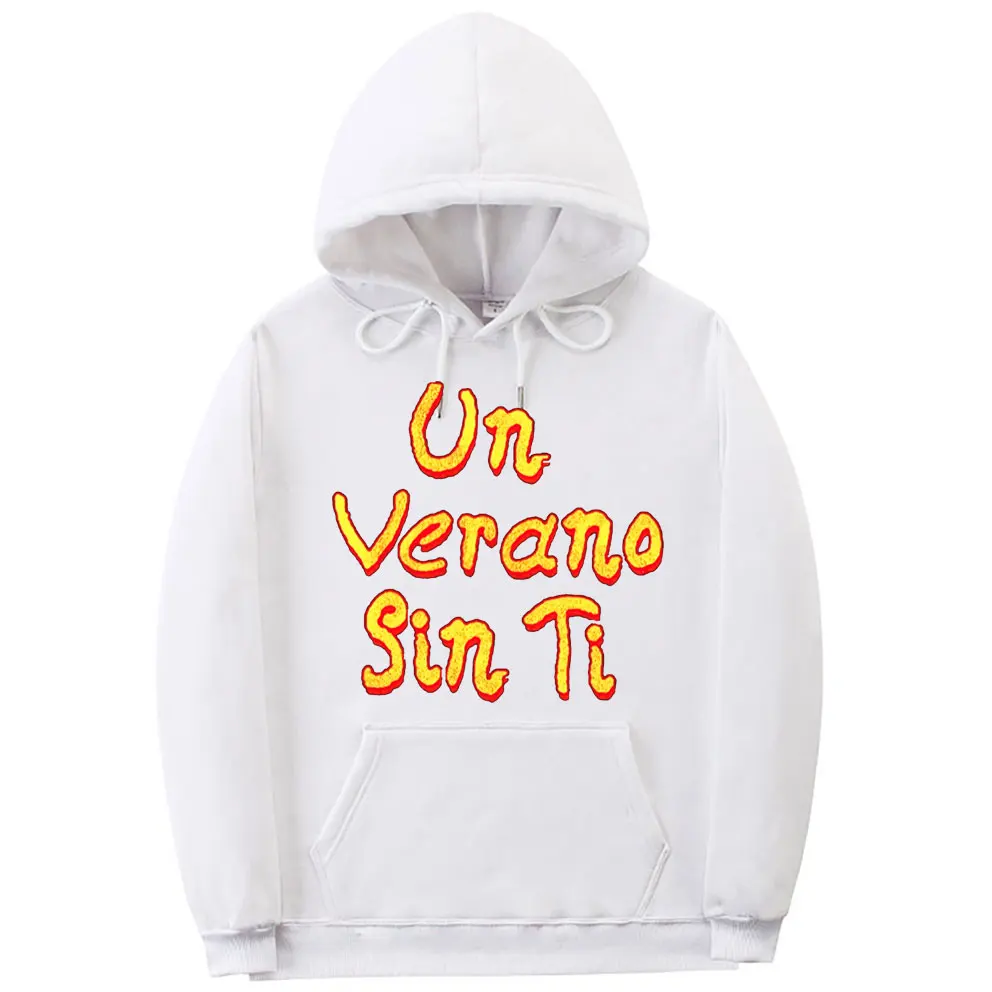 Модный бренд Bad Bunny UN VERANO SIN TI худи с графическим принтом музыкального альбома топы Мужские Женские хип-хоп искусственные толстовки унисекс
Модный бренд Bad Bunny UN VERANO SIN TI худи с графическим принтом музыкального альбома топы Мужские Женские хип-хоп искусственные толстовки унисекс