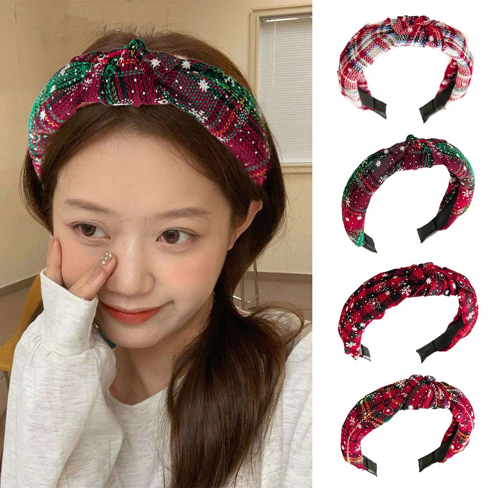 Christmas Headband Xmas Big Knot Hairband Wide-brimmed Red Head Hoop Plaid Striped Knotted Hair Hoop women DIY Hair Accessories
Christmas Headband Xmas Big Knot Hairband Wide-brimmed Red Head Hoop Plaid Striped Knotted Hair Hoop women DIY Hair Accessories