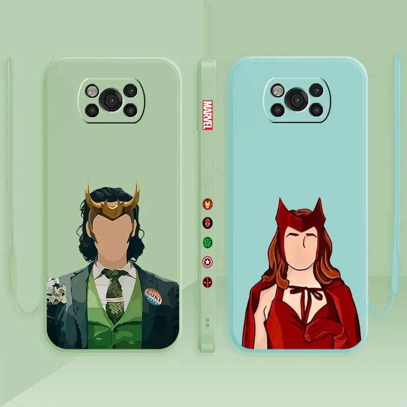 Fashion Liquid Phone Case For Xiaomi POCO X3 X4 NFC GT M3 M4 Pro MI 9 10 11 11T CC9 Silicone Funda Marvel Loki Wanda No Face Art
Fashion Liquid Phone Case For Xiaomi POCO X3 X4 NFC GT M3 M4 Pro MI 9 10 11 11T CC9 Silicone Funda Marvel Loki Wanda No Face Art