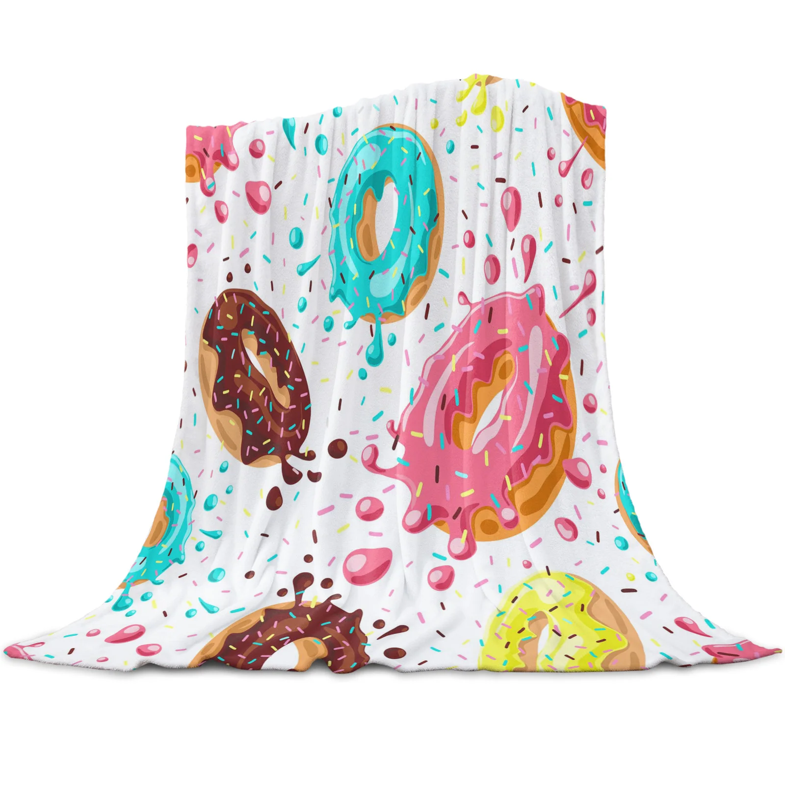 Throw Blanket Sweet Taste of Summer Theme Chocolate and Fruity Flavor Cherries Circle Warm Super Soft King Queen Size
Throw Blanket Sweet Taste of Summer Theme Chocolate and Fruity Flavor Cherries Circle Warm Super Soft King Queen Size