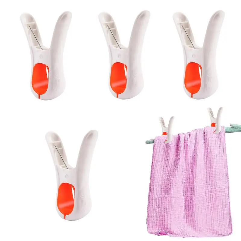 Drying Clip 4 Pieces Windbreaker Clothespin Large Quilt Clip Environmentally Friendly Fixed Drying Clip Beach Chair Clips For 
Drying Clip 4 Pieces Windbreaker Clothespin Large Quilt Clip Environmentally Friendly Fixed Drying Clip Beach Chair Clips For
