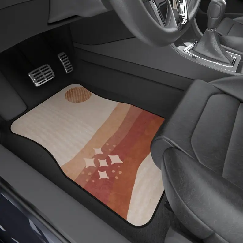 Boho Car Floor Mat, Vintage sun retro Car Floor Mat, Hippie Car Mat Accessories, Retro Stripes Car mat, Retro Car mat
Boho Car Floor Mat, Vintage sun retro Car Floor Mat, Hippie Car Mat Accessories, Retro Stripes Car mat, Retro Car mat