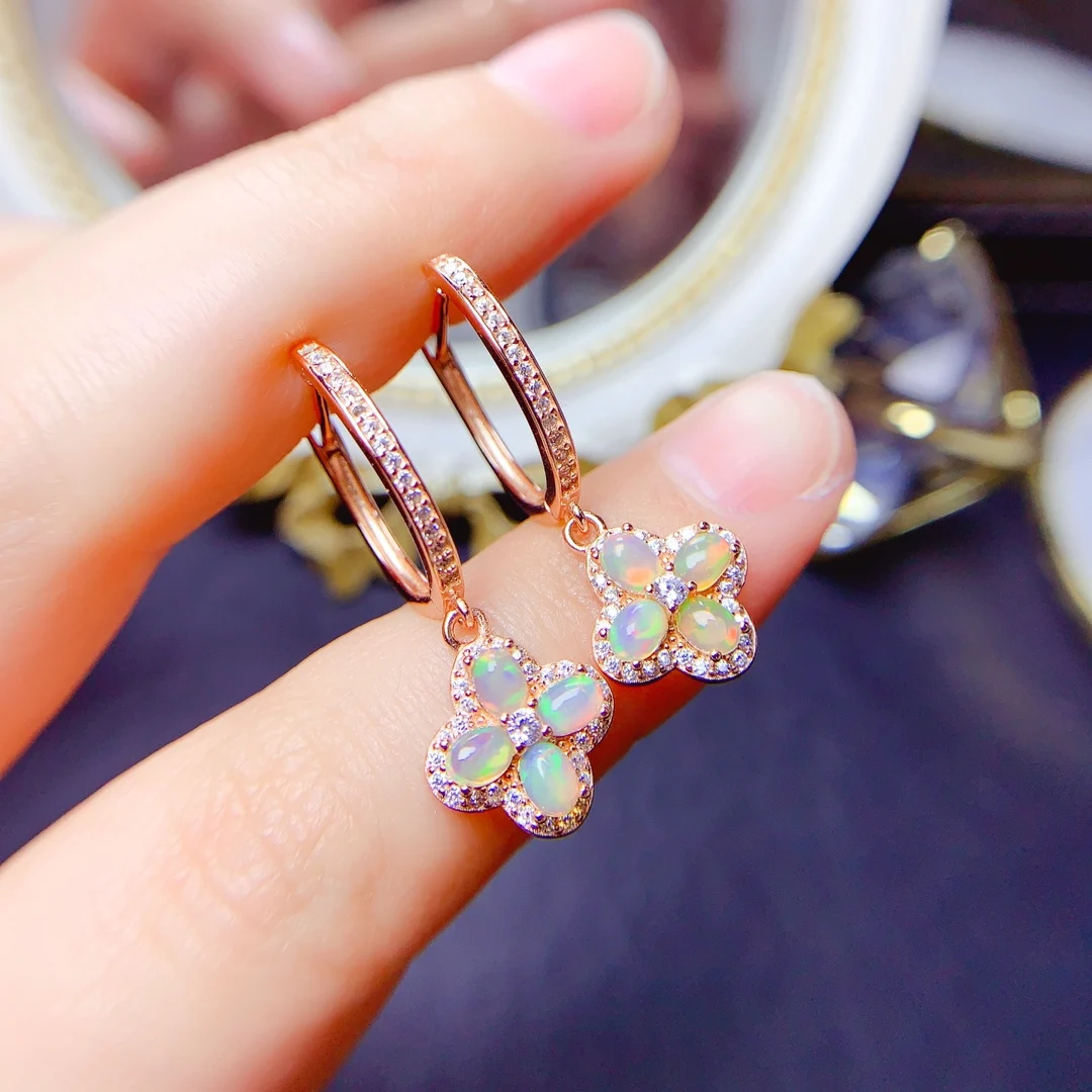 Natural Opal Eardrop Gemstone Earring Genuine Solid 925 Sterling Silver Women Gift Fine Jewelry
Natural Opal Eardrop Gemstone Earring Genuine Solid 925 Sterling Silver Women Gift Fine Jewelry