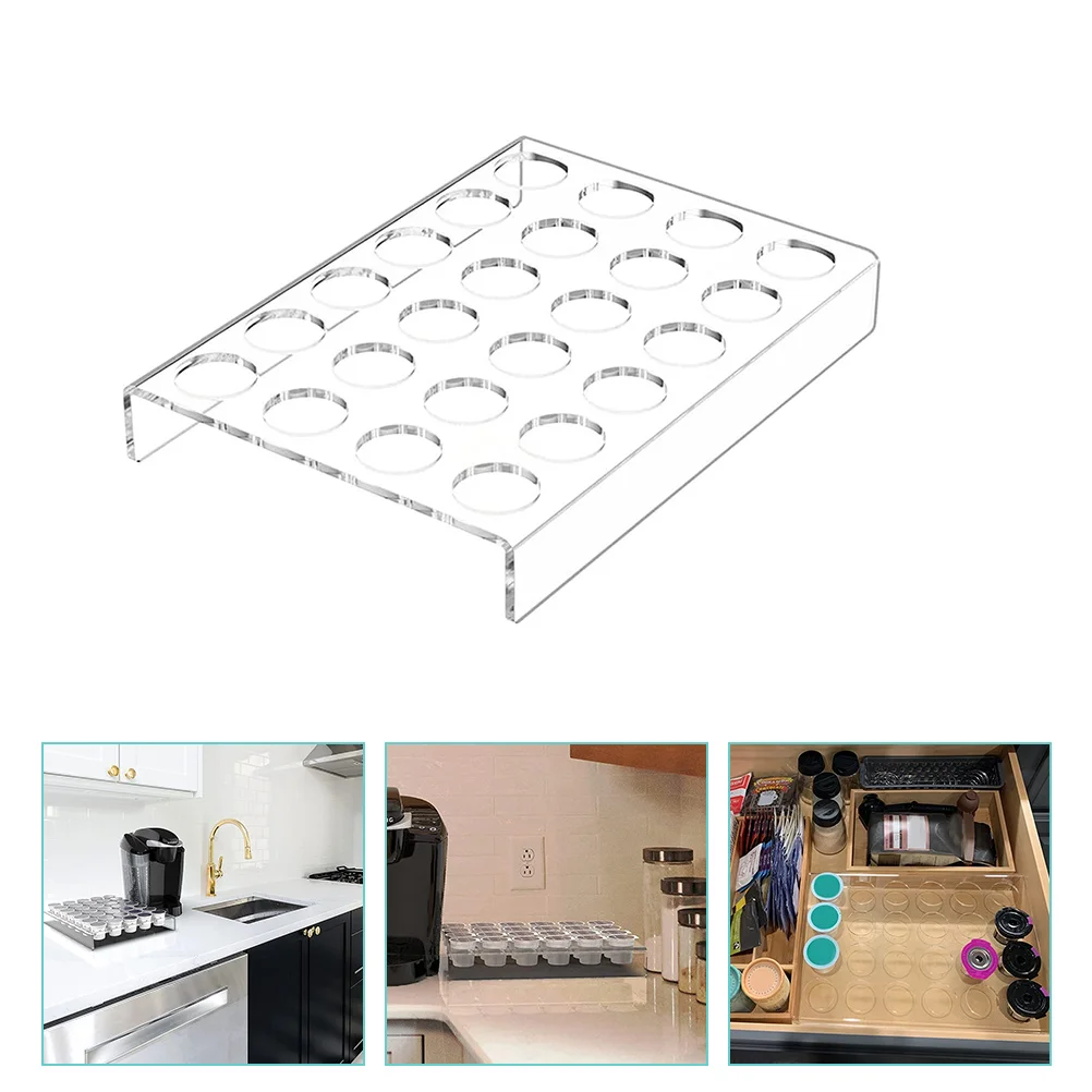 Coffee Holder Cup K Pods Organizer Rack Storage Espresso Acrylic Basket Drawer Carousel Capsule Tray Capsules Stand Dispenser
Coffee Holder Cup K Pods Organizer Rack Storage Espresso Acrylic Basket Drawer Carousel Capsule Tray Capsules Stand Dispenser