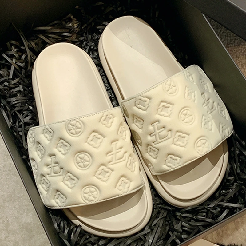 Women Luxury Slippers 2023 Summer Star Brand Design Print Platform Ladies Sandals Height Increase Flats Shoes Zapatos De Mujer
Women Luxury Slippers 2023 Summer Star Brand Design Print Platform Ladies Sandals Height Increase Flats Shoes Zapatos De Mujer