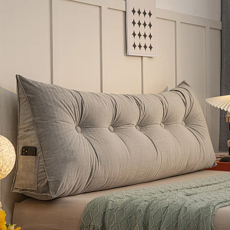 Nordic Triangle Backrest Soft Package Detachable Bed Pillow Sofa Cushion Support The Back
Nordic Triangle Backrest Soft Package Detachable Bed Pillow Sofa Cushion Support The Back
