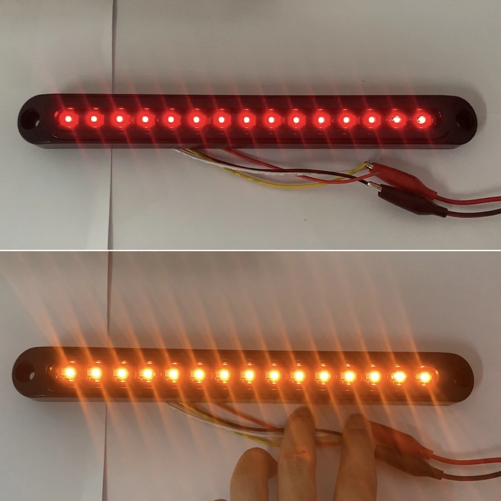 30LED Truck Trailer Light 12V-24V Side Marker Taillight Flowing Turn Signal DRL Brake Light for Car RV Trailer Truck Van Pickup
30LED Truck Trailer Light 12V-24V Side Marker Taillight Flowing Turn Signal DRL Brake Light for Car RV Trailer Truck Van Pickup