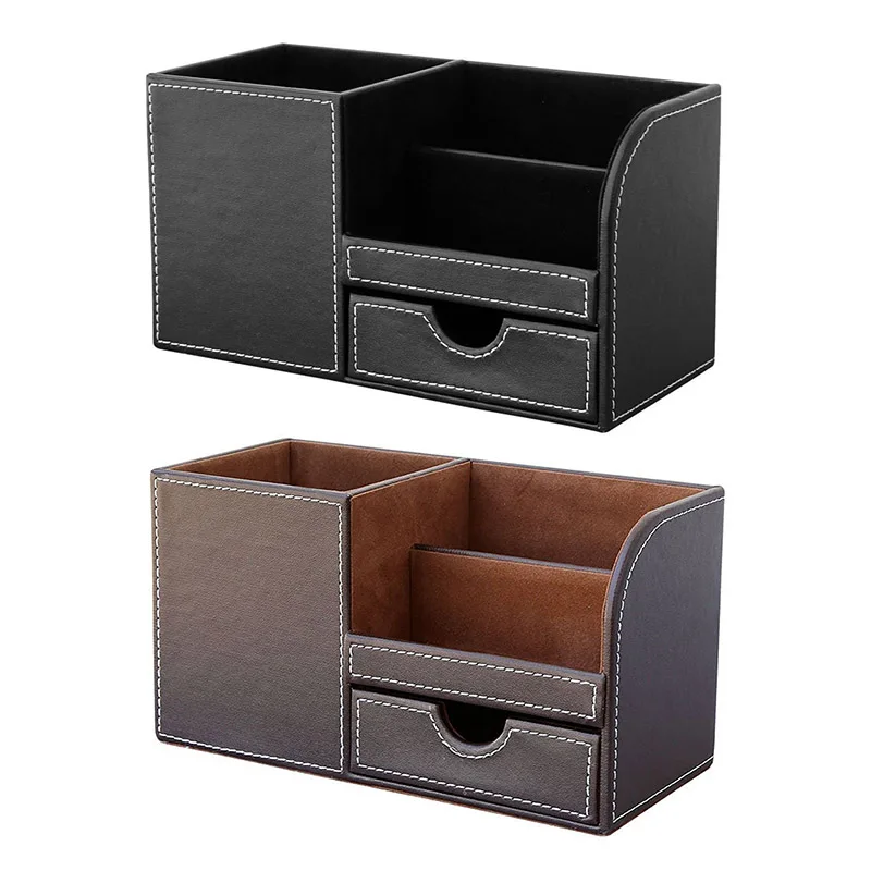1Pcs PU Leather Multi-Function Desk Stationery Organizer Storage Box Pen/Pencil,Cell Phone, Business Name Cards Remote Control H
1Pcs PU Leather Multi-Function Desk Stationery Organizer Storage Box Pen/Pencil,Cell Phone, Business Name Cards Remote Control H
