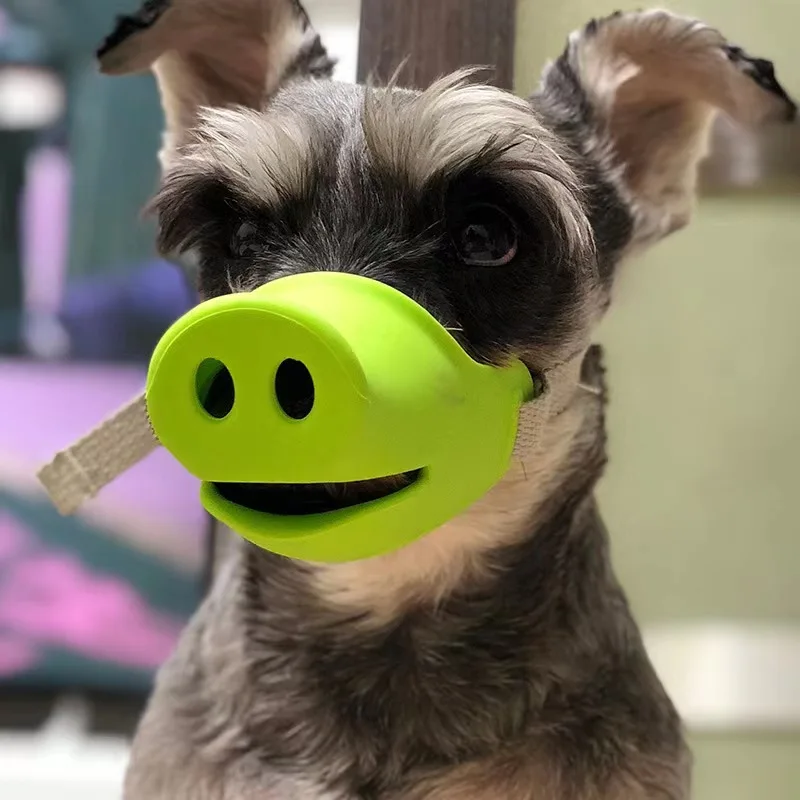 Pet Dog Personalized Breathable Muzzle Silicone Pig Nose Muzzle Mask Stop Barking Biting And Chewing for Small Large Dog Muzzles
Pet Dog Personalized Breathable Muzzle Silicone Pig Nose Muzzle Mask Stop Barking Biting And Chewing for Small Large Dog Muzzles