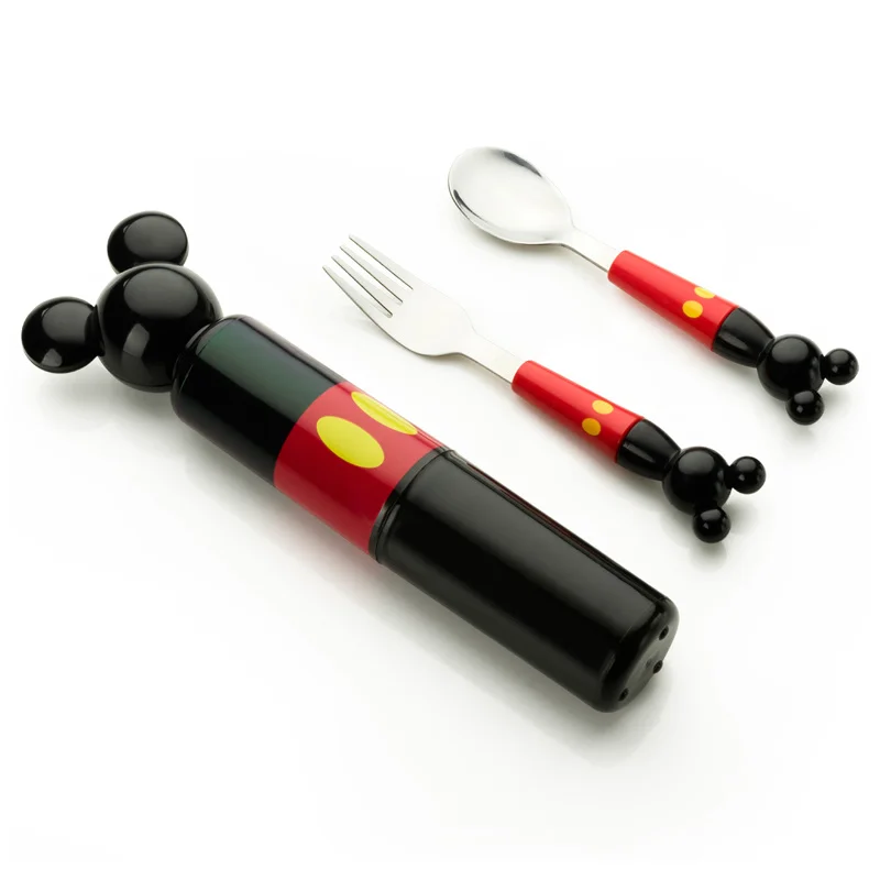 2pcs Children Cartoon Feeding Fork Spoon Set Mickey Pattern Stainless Steel Portable Baby Dinnerware Set Kid Training Fork Spoon
2pcs Children Cartoon Feeding Fork Spoon Set Mickey Pattern Stainless Steel Portable Baby Dinnerware Set Kid Training Fork Spoon