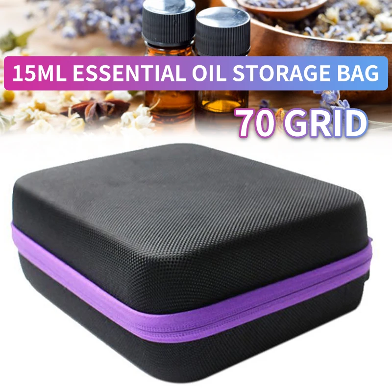70 Bottles Essential Oil Case 15 ML Perfume Oil Essential Oil Box Travel Portable Carrying Holder Nail Polish Storage Bag
70 Bottles Essential Oil Case 15 ML Perfume Oil Essential Oil Box Travel Portable Carrying Holder Nail Polish Storage Bag