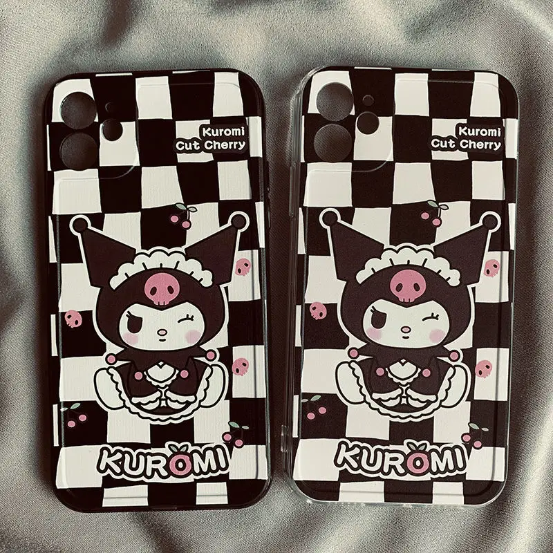 Hello Kitty Soft Case for iPhone11 12 13 Pro Max X XS MAX XR Mini Cartoon Silicone Black & White Plaid Shockproof Back Cover
Hello Kitty Soft Case for iPhone11 12 13 Pro Max X XS MAX XR Mini Cartoon Silicone Black & White Plaid Shockproof Back Cover