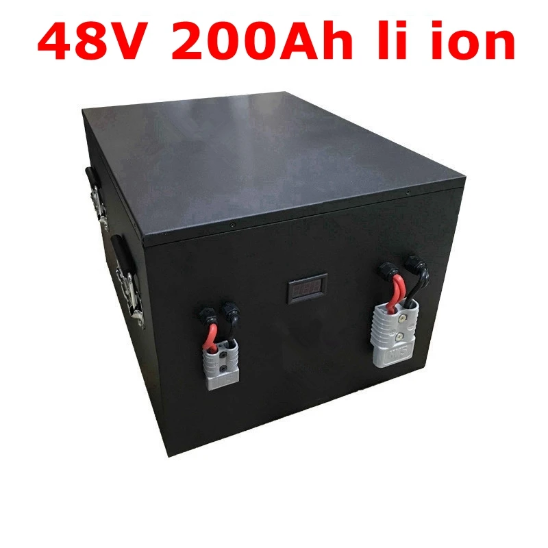 impermeabile agli ioni di litio 48V 200AH li ion con 120A BMS per 7000w scooter bike EV inverter accumulo di energia solare + c
impermeabile agli ioni di litio 48V 200AH li ion con 120A BMS per 7000w scooter bike EV inverter accumulo di energia solare + c