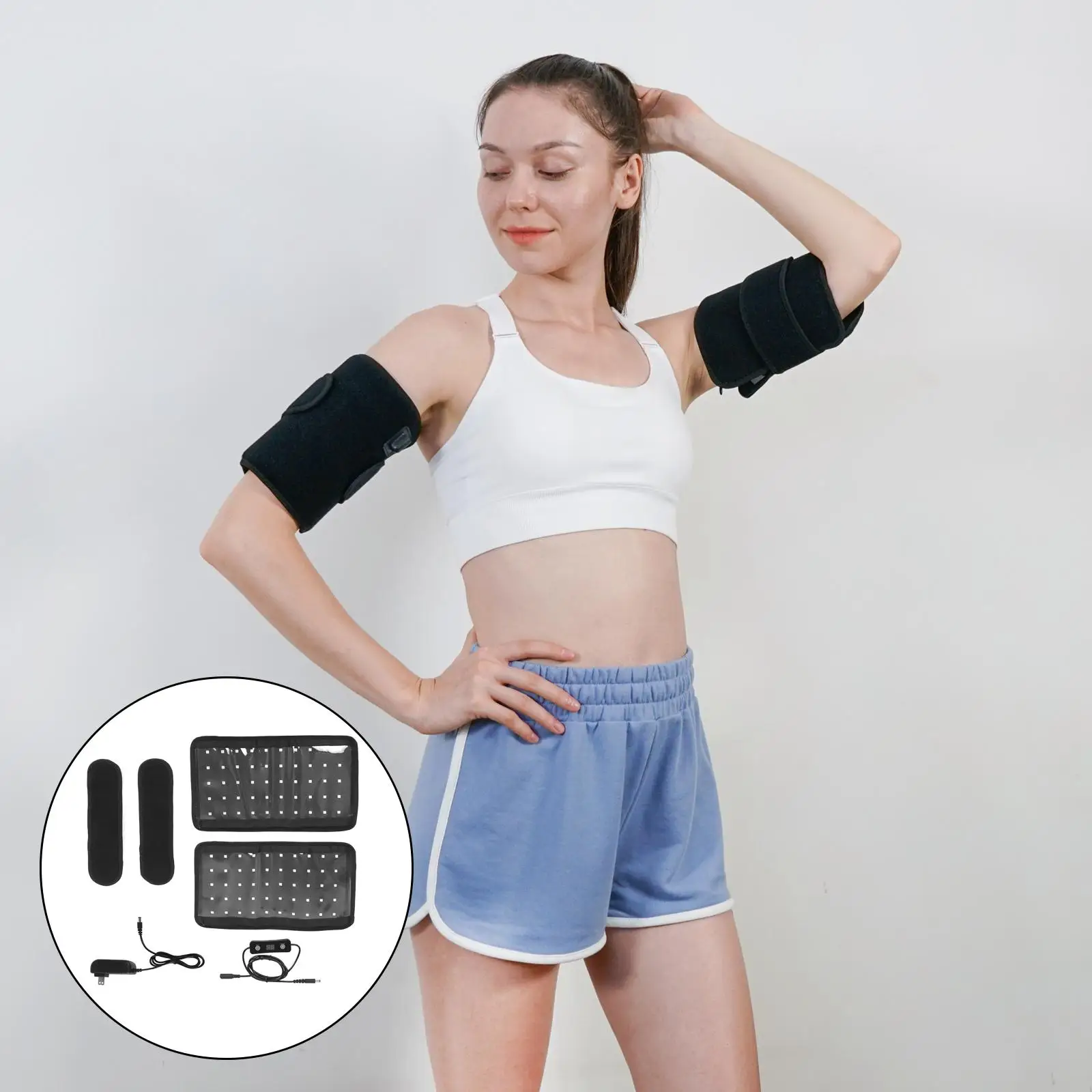 660nm 850nm LED Red Light Therapy Near Infrared Light Therapy Devices Large Pads Wearable Wrap for Pain Relief Home Use
660nm 850nm LED Red Light Therapy Near Infrared Light Therapy Devices Large Pads Wearable Wrap for Pain Relief Home Use