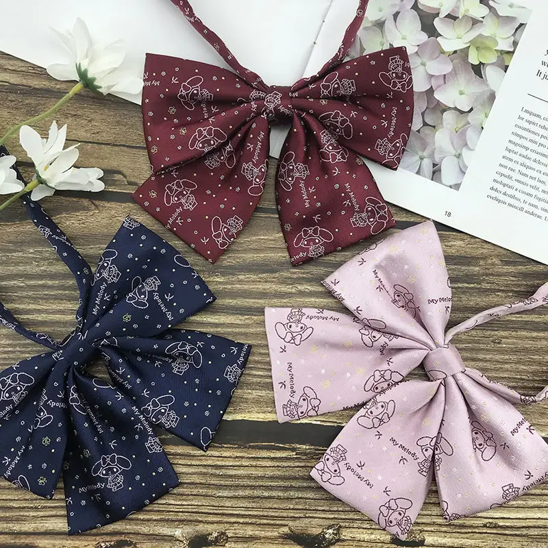 My Melody jk Bow Tie Cute Gadget Girl Versatile Student Wine Red Bow Sailor Suit Bow Tie
My Melody jk Bow Tie Cute Gadget Girl Versatile Student Wine Red Bow Sailor Suit Bow Tie