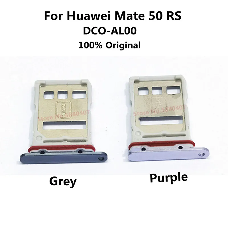 Original TF SIM Card Tray For Huawei Mate50RS Mate 50 RS DCO-AL00 SD/SIM TF Card Holder Tray Reader Cover Case Replacement Parts
Original TF SIM Card Tray For Huawei Mate50RS Mate 50 RS DCO-AL00 SD/SIM TF Card Holder Tray Reader Cover Case Replacement Parts
