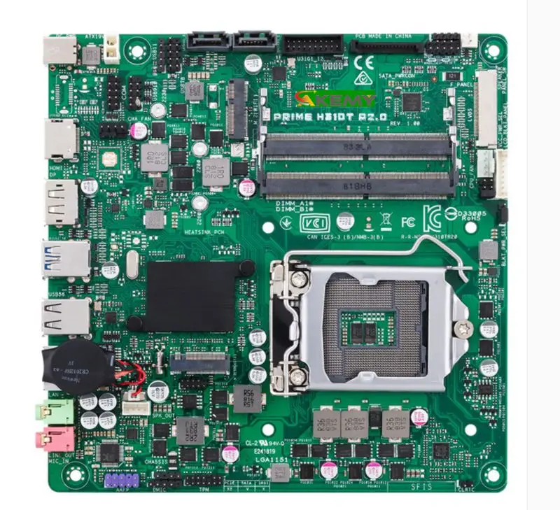 main board PRIME H310T R2 motherboard 0THIN ITX mini host all-in-one machine HTPC for ASUS
main board PRIME H310T R2 motherboard 0THIN ITX mini host all-in-one machine HTPC for ASUS