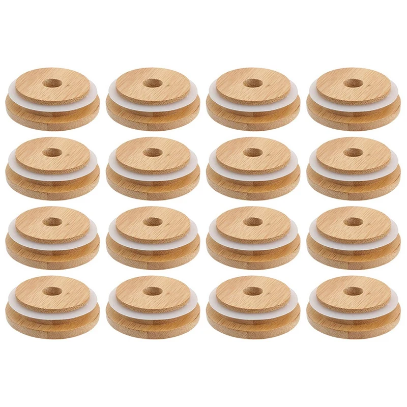 5X Reusable Bamboo Jar Lids 70MM Bamboo Mason Jar Lids With Straw Hole For Wide Mouth Mason Jar
5X Reusable Bamboo Jar Lids 70MM Bamboo Mason Jar Lids With Straw Hole For Wide Mouth Mason Jar