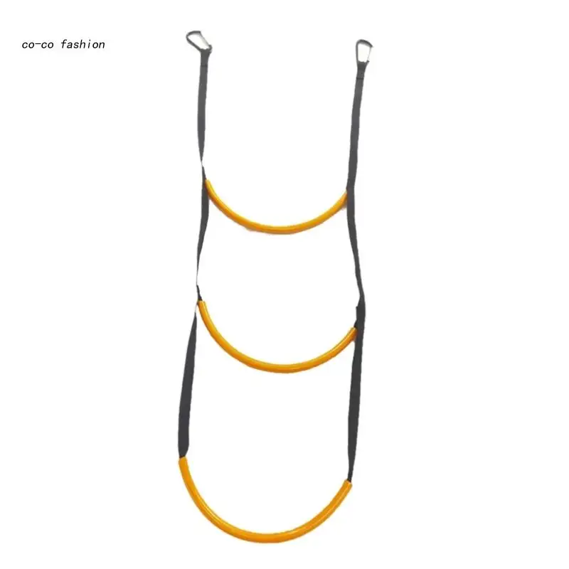 517B Boats Ladder Marine Rope Ladder Assist Boarding Rope Ladder, 3 Step Portable
517B Boats Ladder Marine Rope Ladder Assist Boarding Rope Ladder, 3 Step Portable
