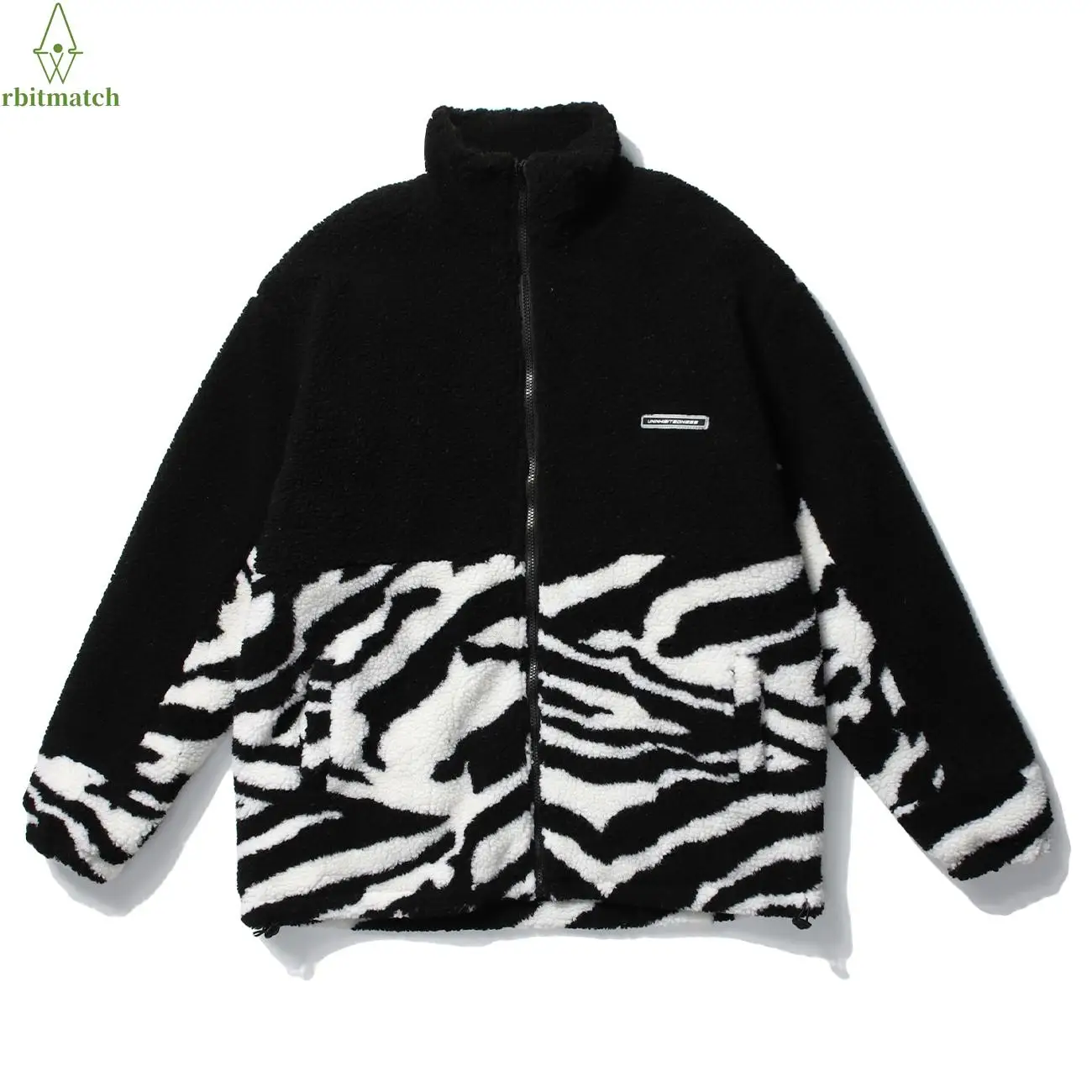 Arbitma Hip Hop Zebra Pattern Sherpa Jackets Men Women Streetwear Pocket Decoration Jacket 2021 Winter Harajuku Jackets
Arbitma Hip Hop Zebra Pattern Sherpa Jackets Men Women Streetwear Pocket Decoration Jacket 2021 Winter Harajuku Jackets