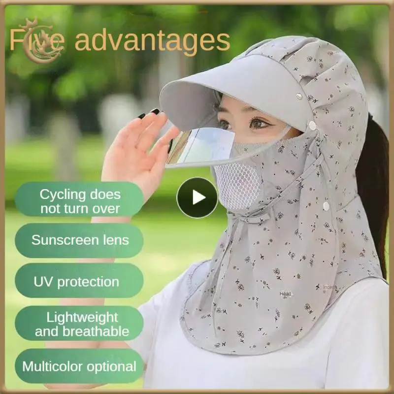 Farewell To The Stuffy Heat Big Brim Mask Shawl Hat Technology Sunscreen Breathable Mesh Sunscreen Hat Pullover Hat Sun Helmet
Farewell To The Stuffy Heat Big Brim Mask Shawl Hat Technology Sunscreen Breathable Mesh Sunscreen Hat Pullover Hat Sun Helmet