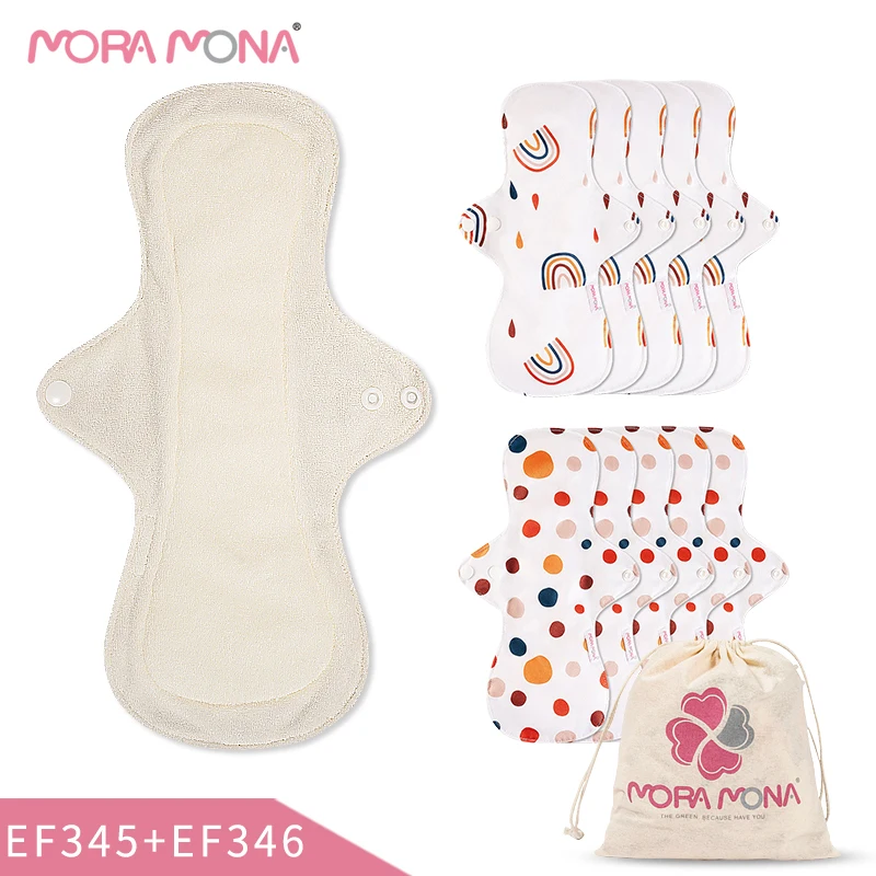 Mora Mona 10 Pieces Menstrua Pads Period Sanitary Pads for Women Feminine Hygiene Female Products Beauty Washable Menstrual Pad
Mora Mona 10 Pieces Menstrua Pads Period Sanitary Pads for Women Feminine Hygiene Female Products Beauty Washable Menstrual Pad